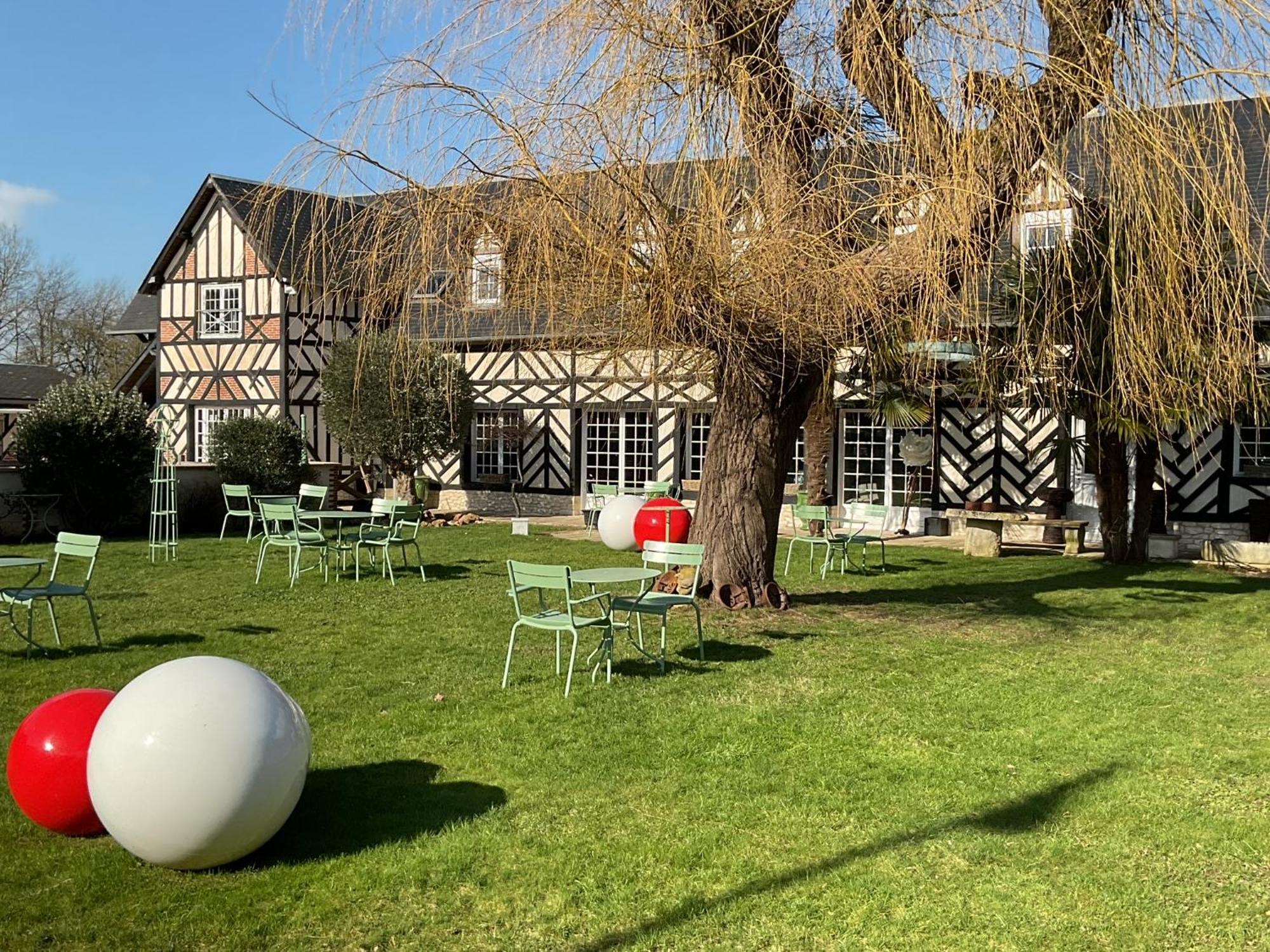 Bed and Breakfast Manoir De La Croix-Sonnet Трувиль-сюр-Мер Экстерьер фото